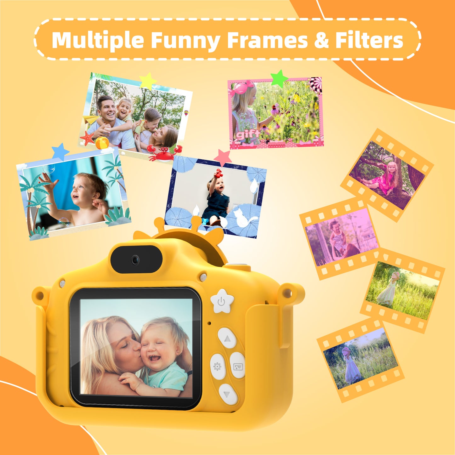 Kids Digital Camera - Giraffe