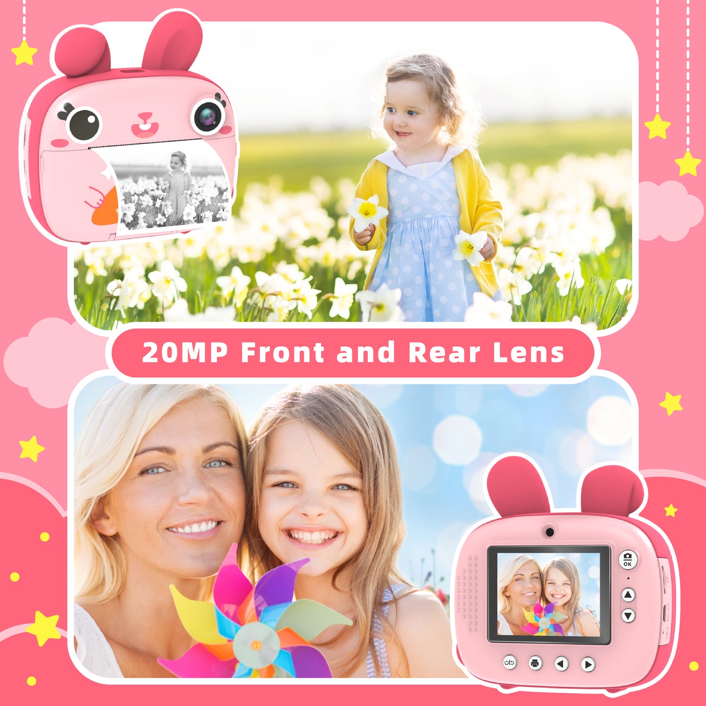 Kids Instant Camera - Rabbit