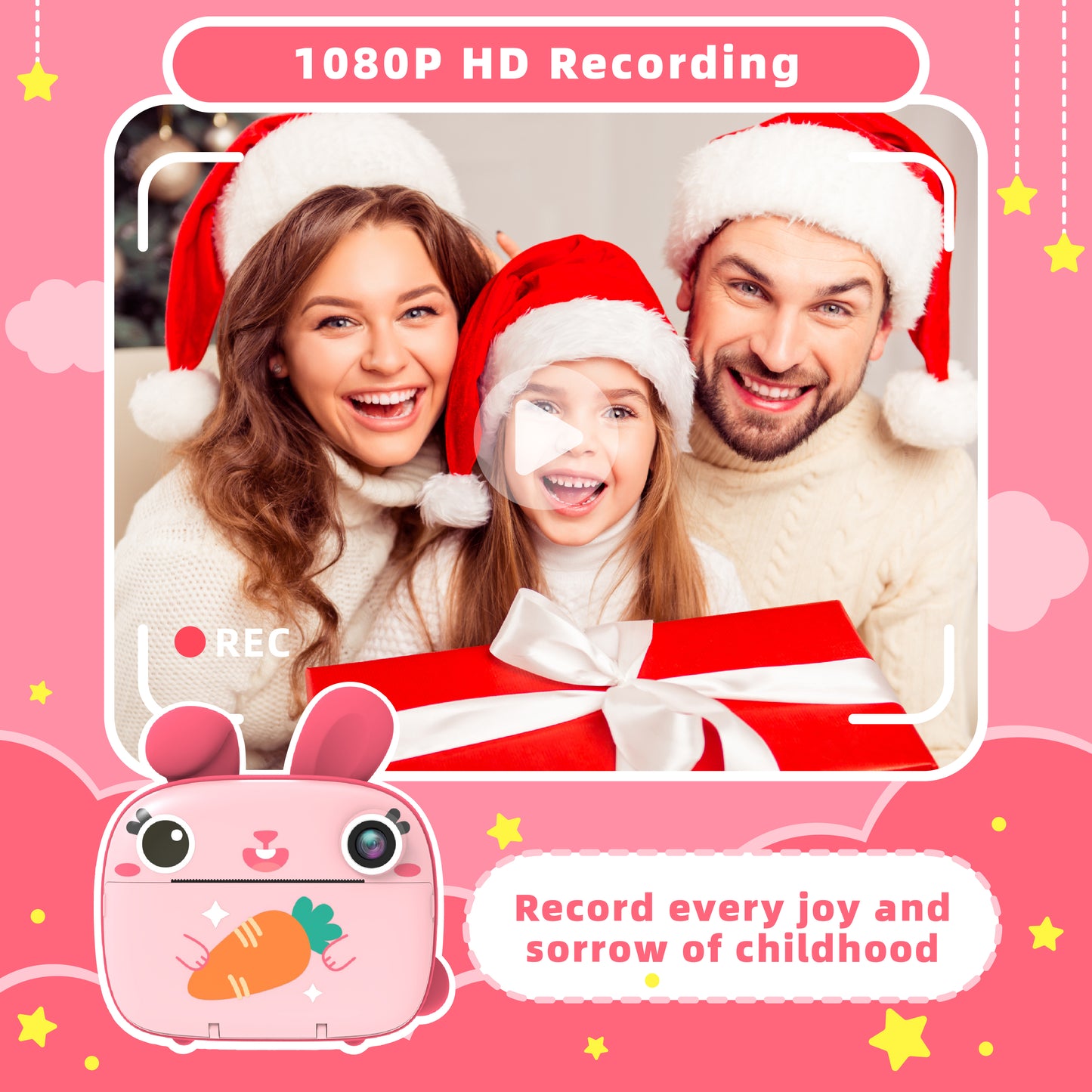 Kids Instant Camera - Rabbit