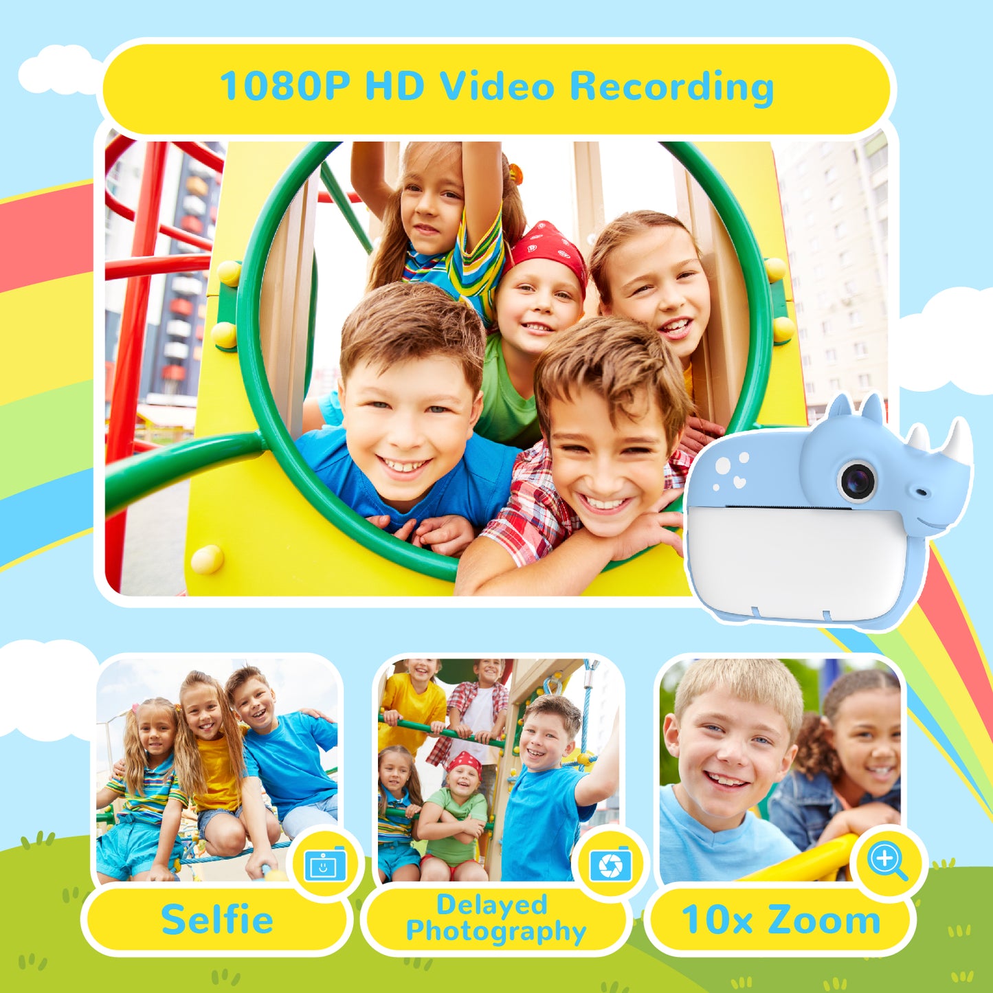Kids Instant Camera -Rhino