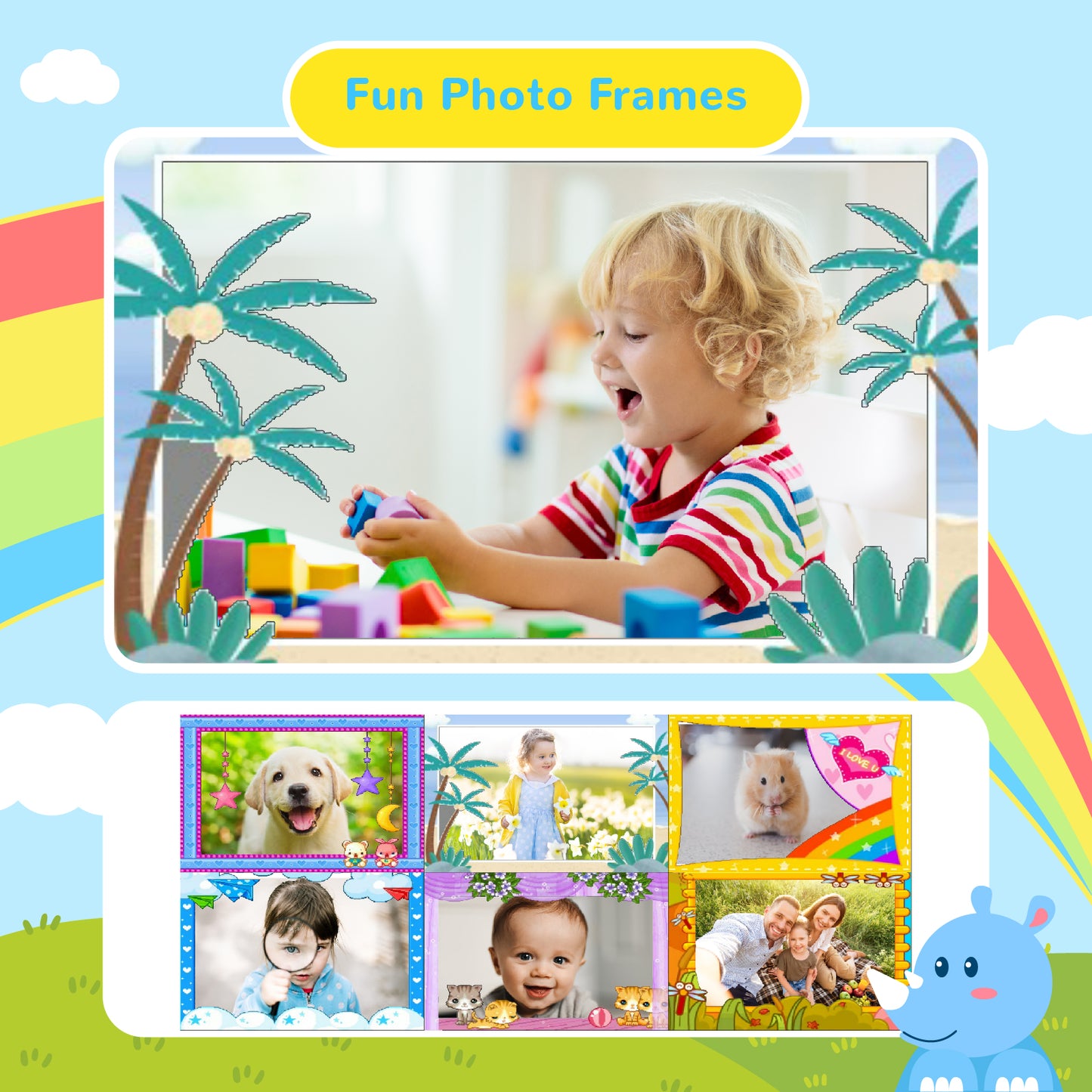 Kids Instant Camera -Rhino