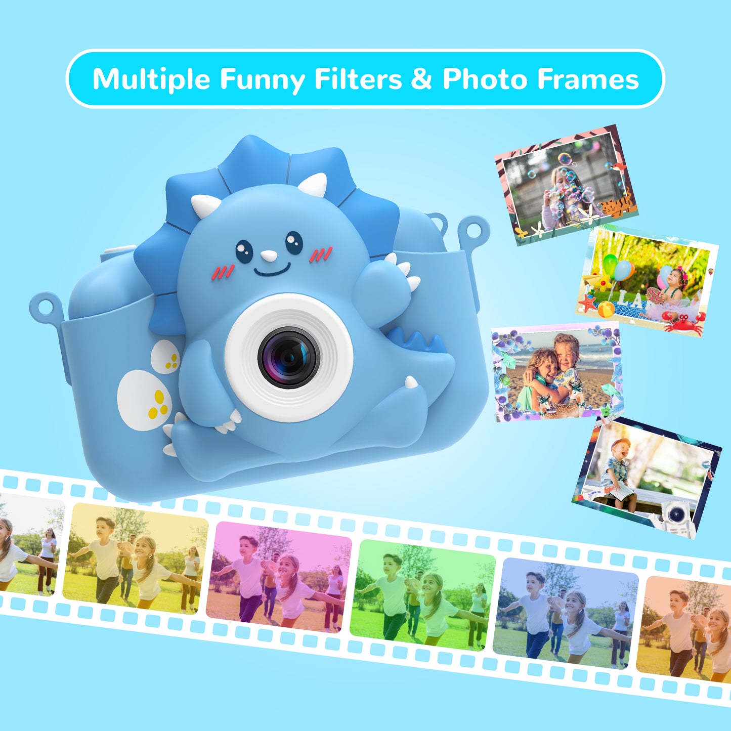 Kids Digital Camera - Dinosaur