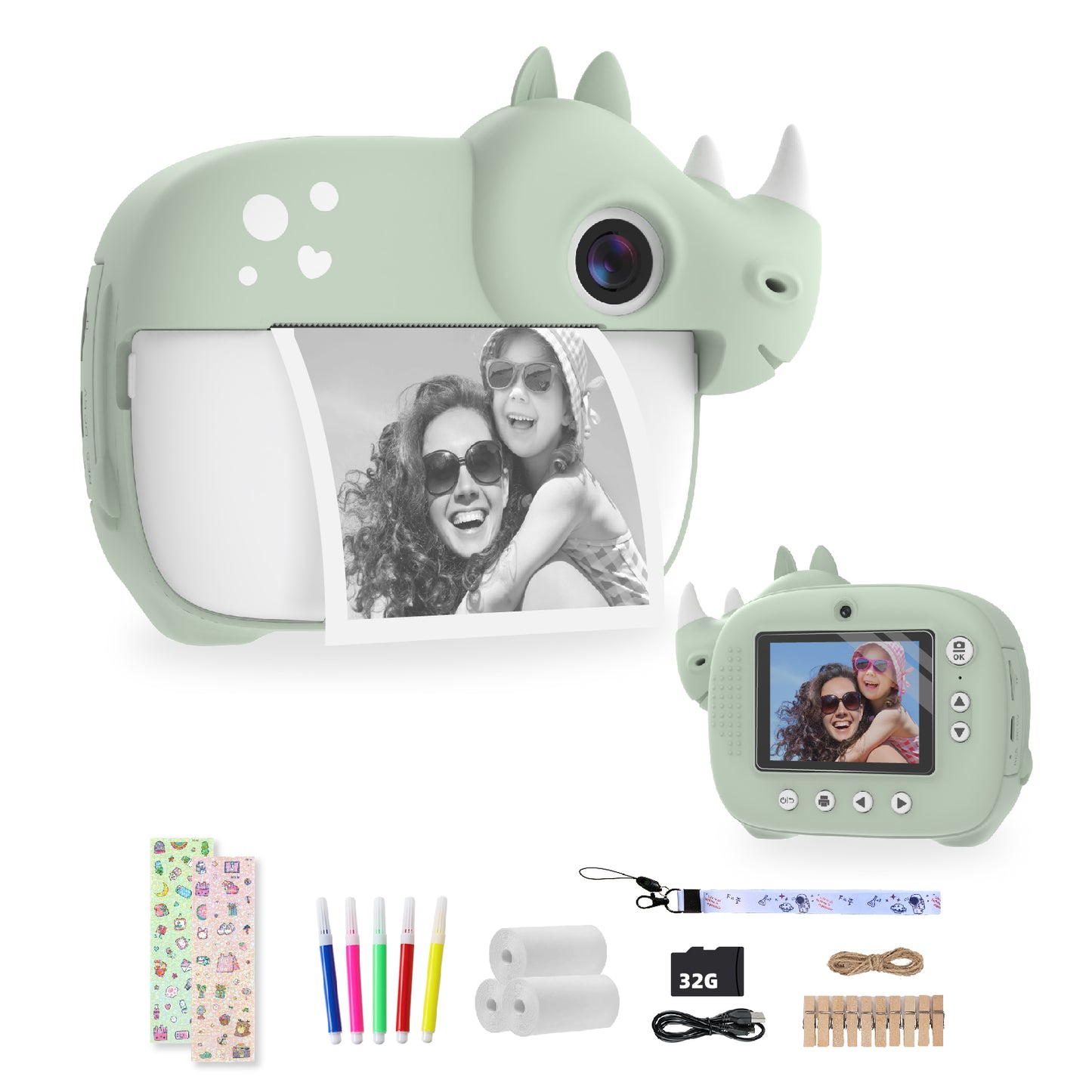 Kids Instant Camera -Rhino