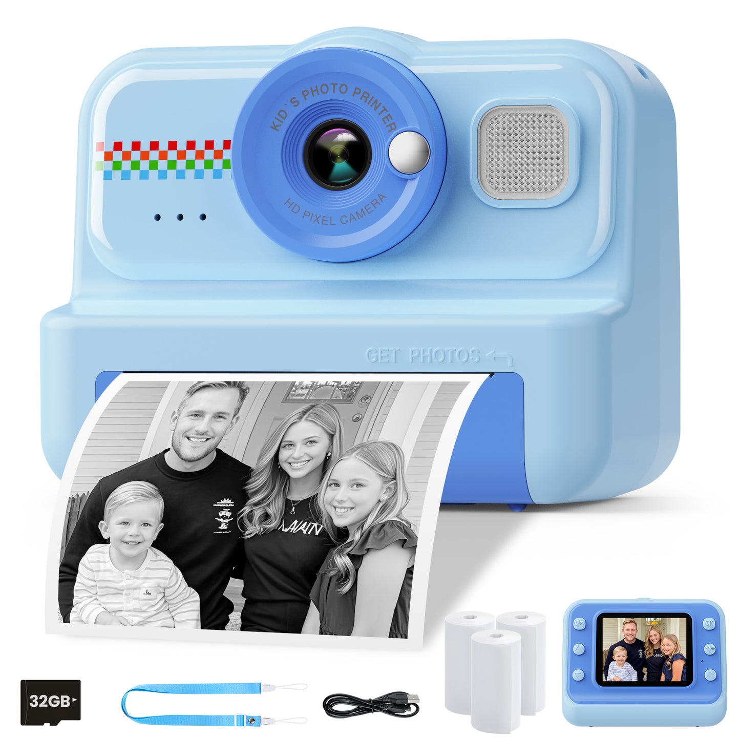Kids Instant Camera-U8