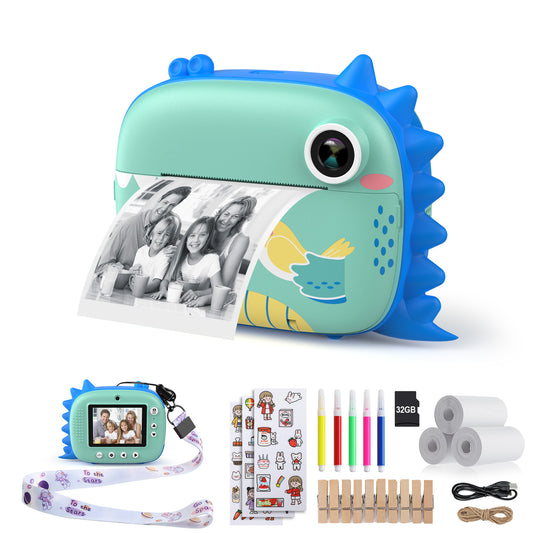 Kids Instant Camera - Dinosaur