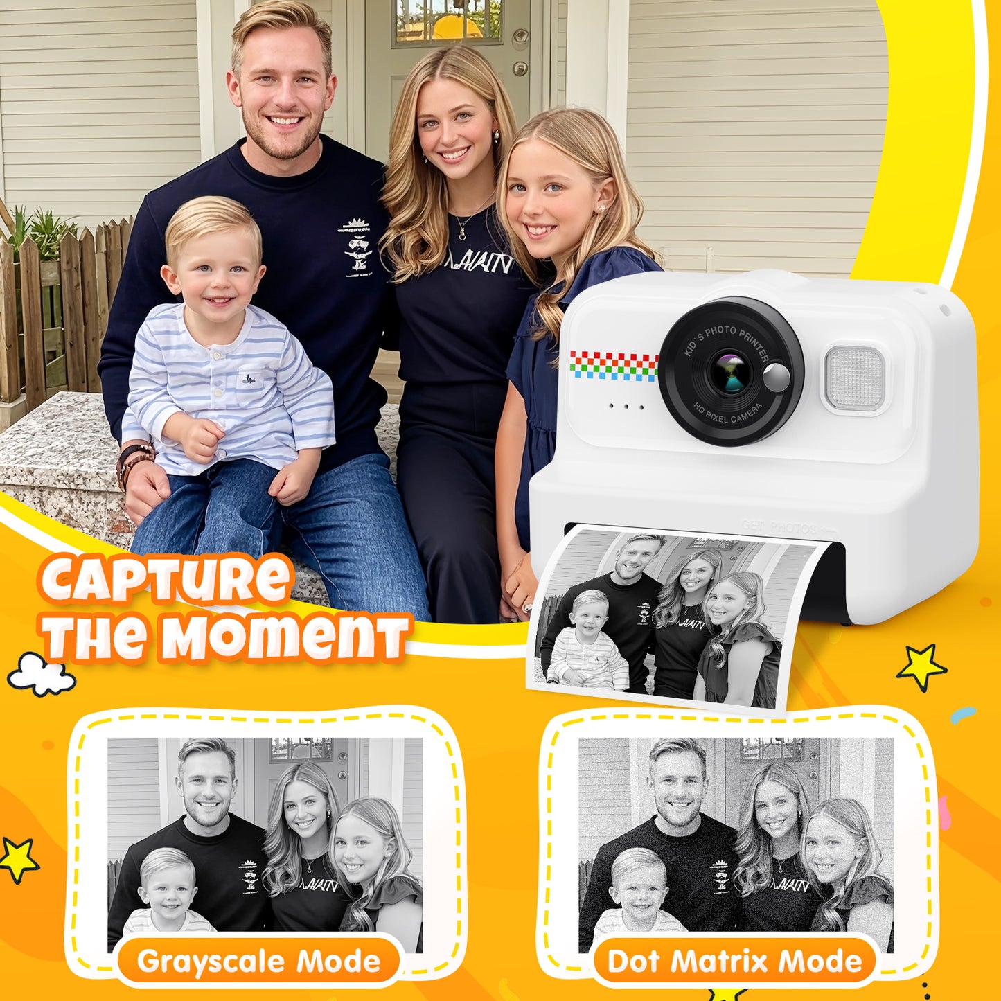 Kids Instant Camera-U8