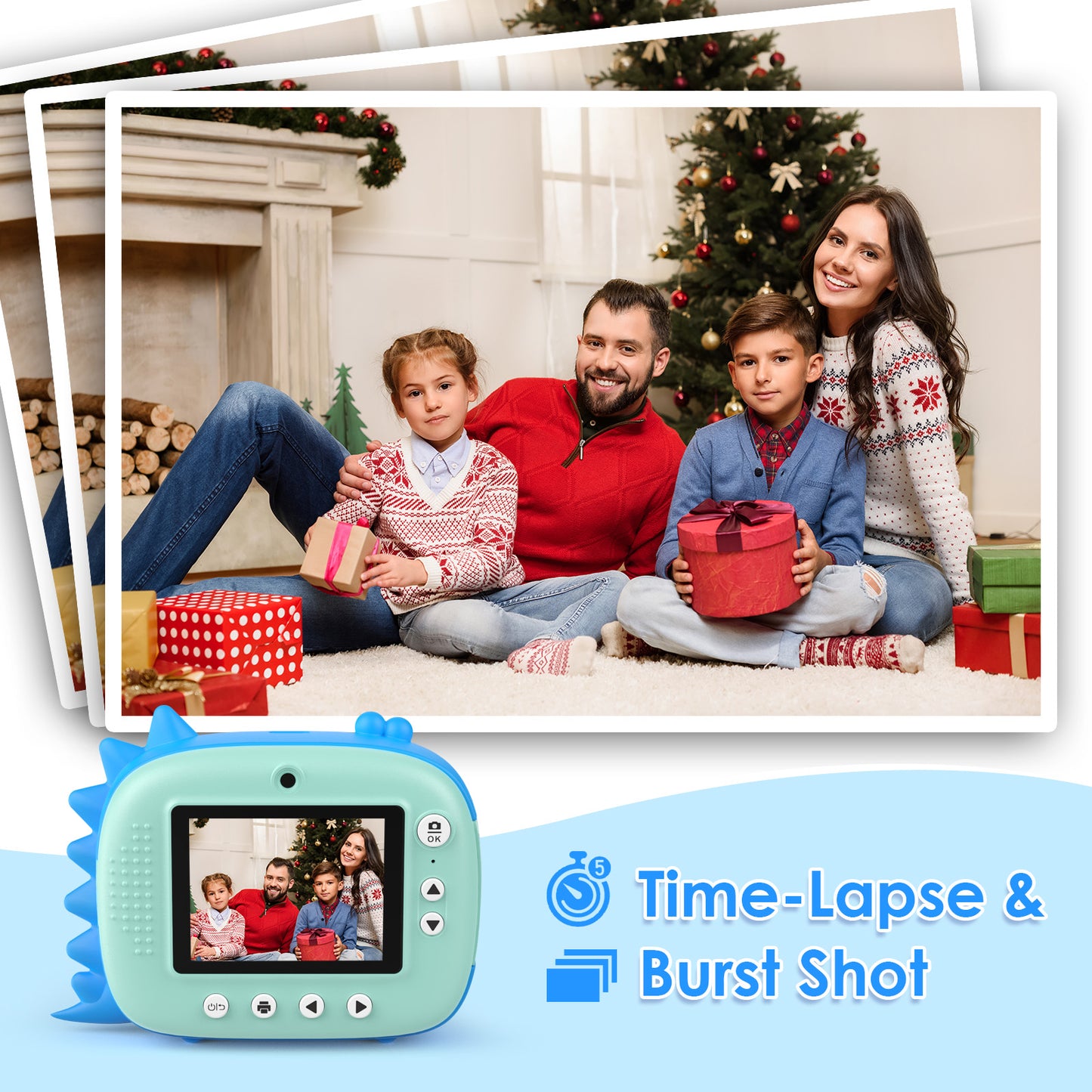 Kids Instant Camera - Dinosaur
