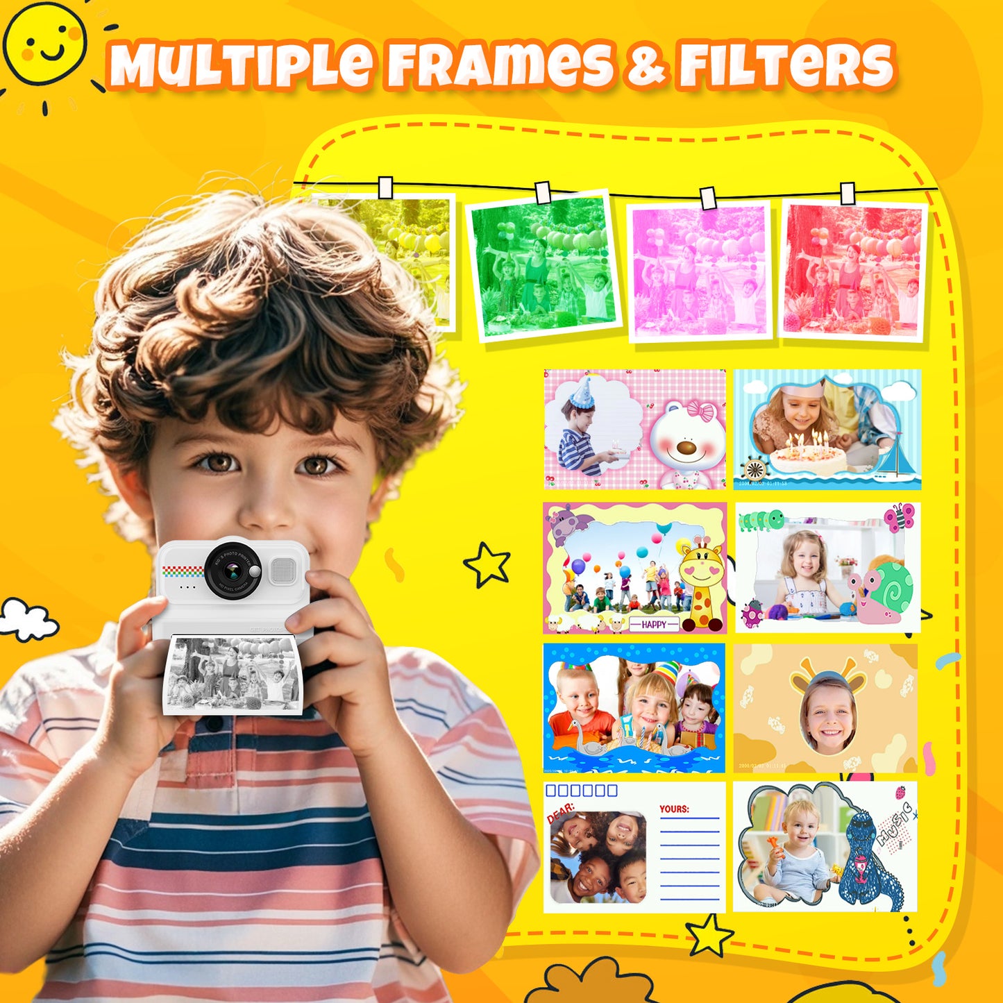 Kids Instant Camera-U8