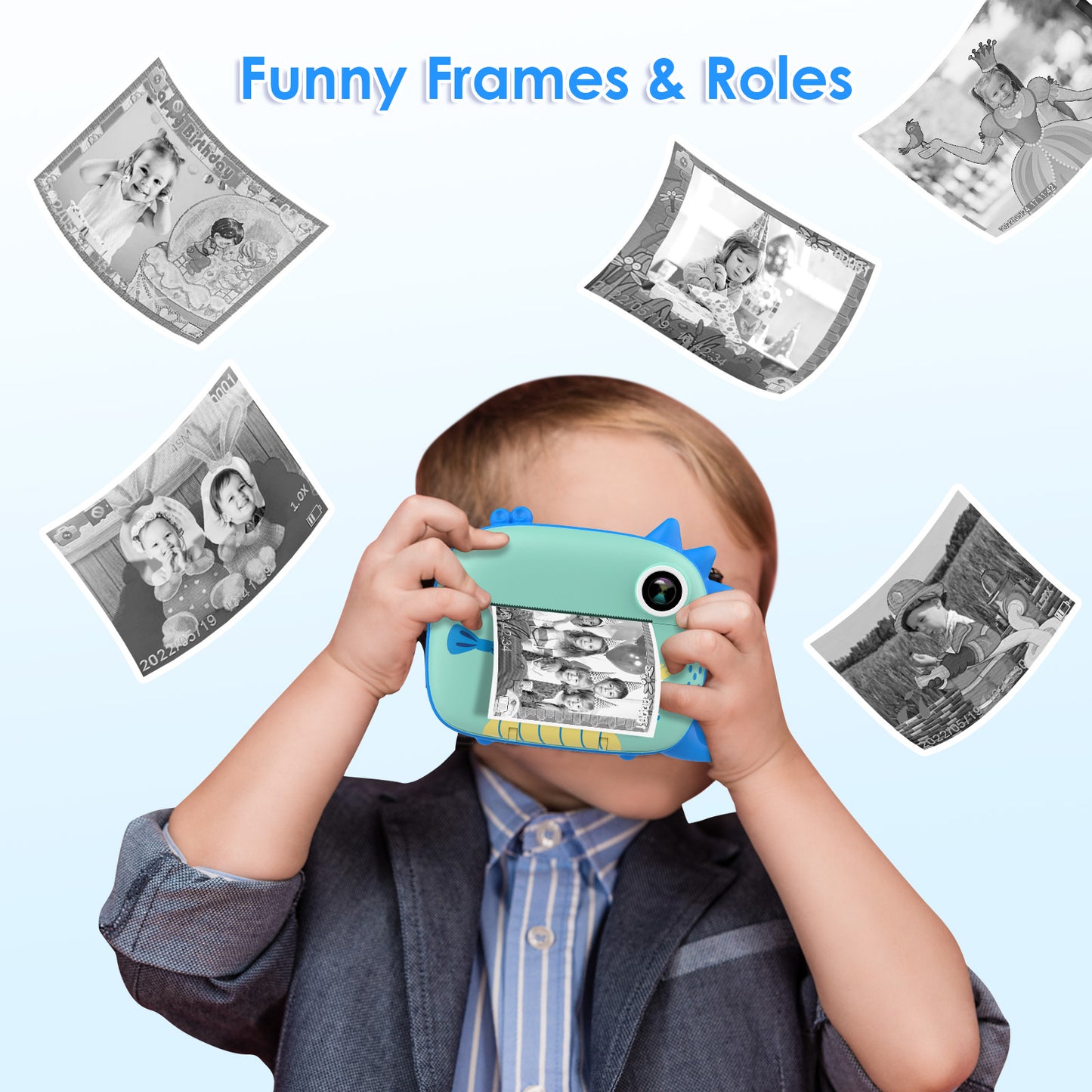 Kids Instant Camera - Dinosaur