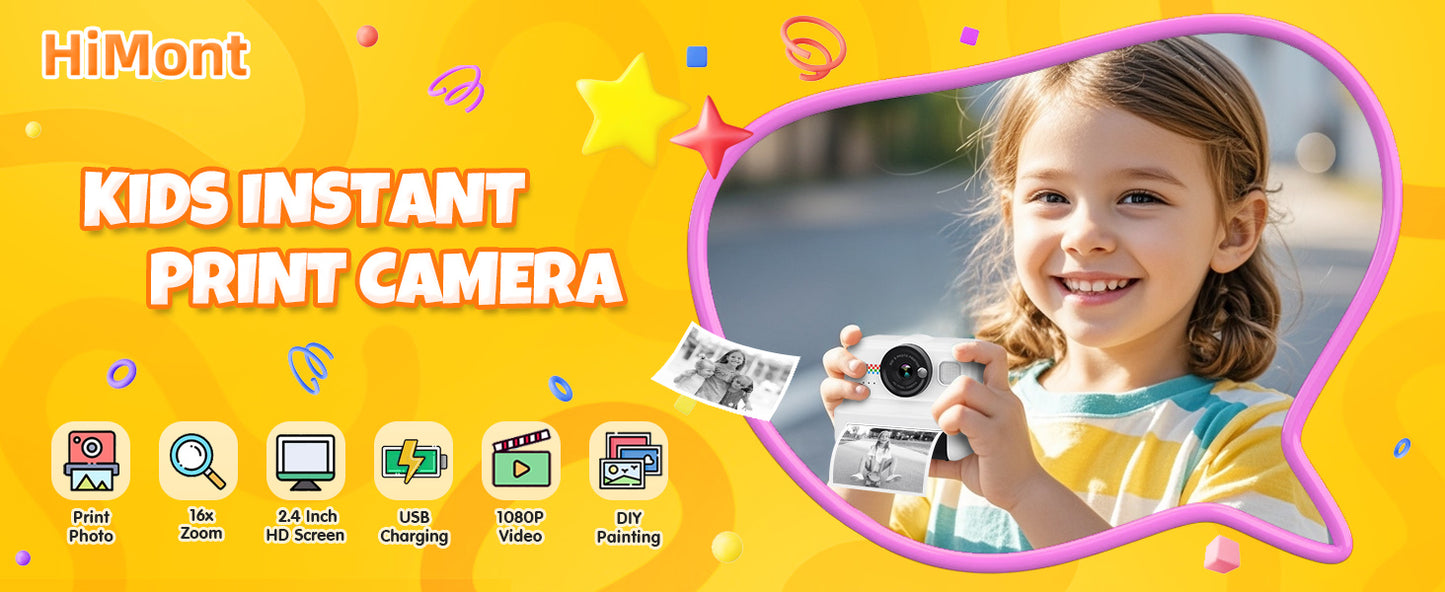 Kids Instant Camera-U8