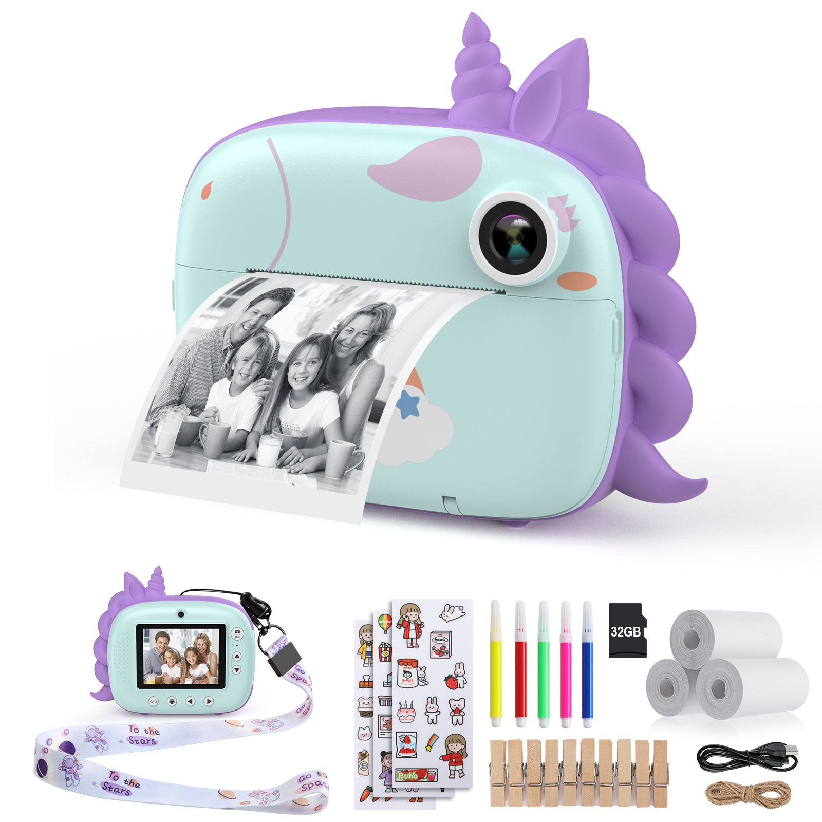 Faburo Kids Camera digitale per bambini Mini fotocamera digitale per Faburo Kids Camera digitale per bambini Mini fotocamera digitale per